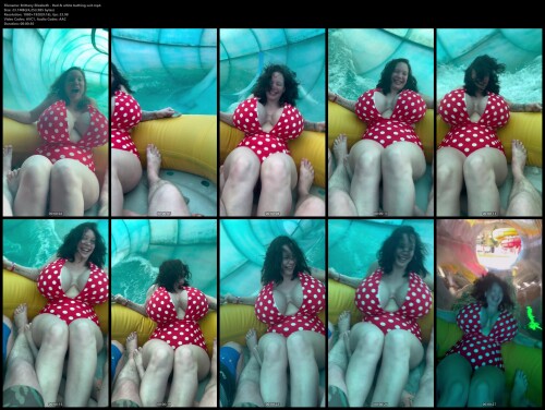 Brittany Elizabeth Red white bathing suit5e209dc345280f6b