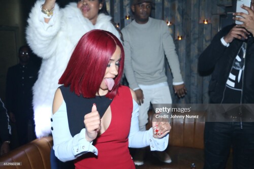 NEW YORK, NY - MARCH 12:  Cardi B attends Tanduay After Party With Cardi B And Dave East at The Griffin on March 12, 2017 in New York City.  (Photo by Johnny Nunez/WireImage)