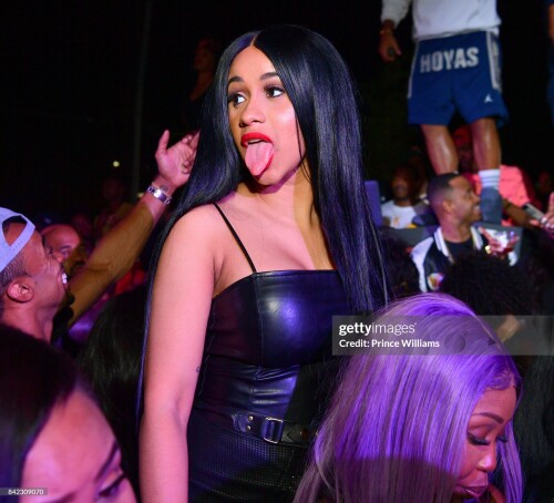 ATLANTA, GA - SEPTEMBER 03:  Cardi B attends Luda birthday celebration at Compound on September 3, 2017 in Atlanta, Georgia.  (Photo by Prince Williams/WireImage)