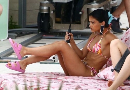 Camila Mendes is Pictured on the Netflix Movie Set of 8216Strangers8217 in Miami Beach 73 Ph 161140 