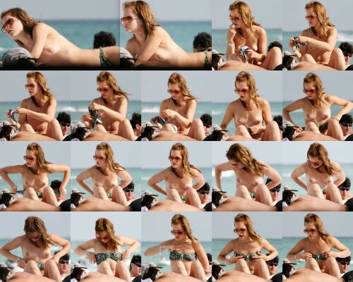 Candid topless Jan.20 2007