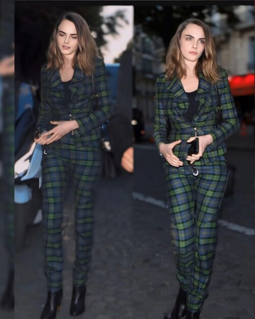 Cara spotted leaving the crazy horse show in Paris with Evan Ross Gawby .com.....caradelevingne craz