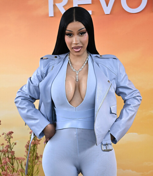 Mandatory Credit: Photo by Fernando Allende/Broadimage/Shutterstock (15249825er)Cardi B8th Annual Revolve Festival 2025, Palm Springs, California, USA - 12 Apr 2025