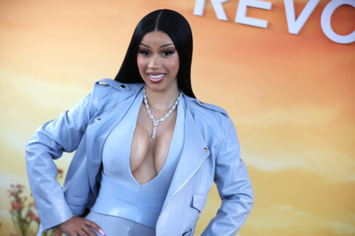 Mandatory Credit: Photo by Chad Salvador/Shutterstock (15248105bx)Cardi B8th Annual Revolve Festival 2025, Palm Springs, California, USA - 12 Apr 2025