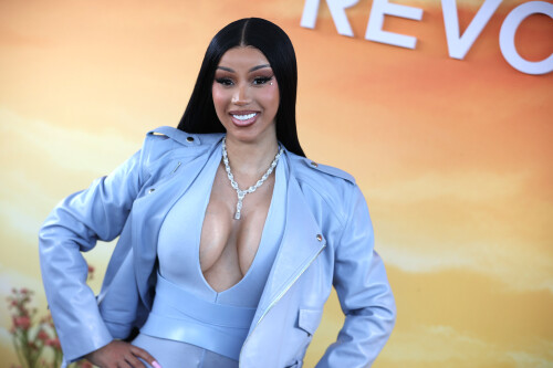 Mandatory Credit: Photo by Chad Salvador/Shutterstock (15248105bw)Cardi B8th Annual Revolve Festival 2025, Palm Springs, California, USA - 12 Apr 2025