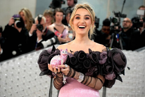 NEW YORK, NEW YORK - MAY 01: Chloe Fineman attends the 2023 Met Gala Celebrating "Karl Lagerfeld: A Line Of Beauty" at Metropolitan Museum of Art on May 01, 2023 in New York City. (Photo by Jeff Kravitz/FilmMagic)