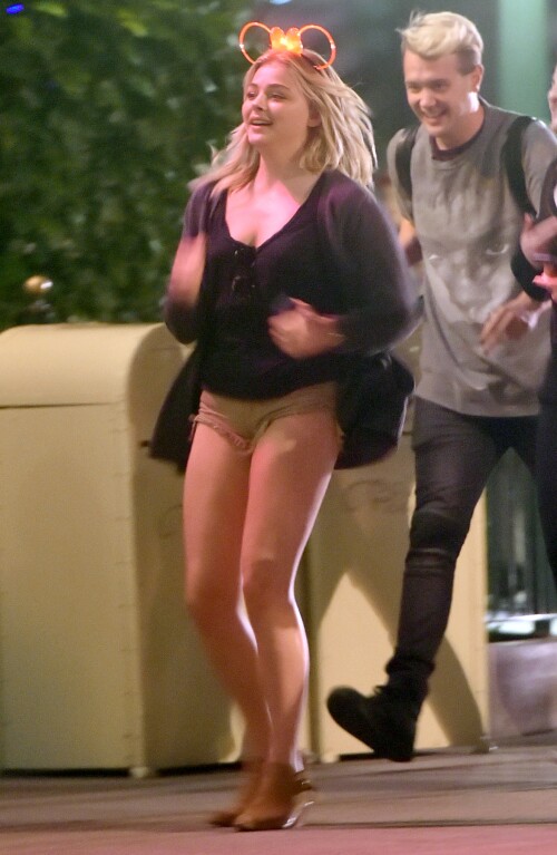 Chloe Grace Moretz at Disneyland in Anaheim May 18 2016 12