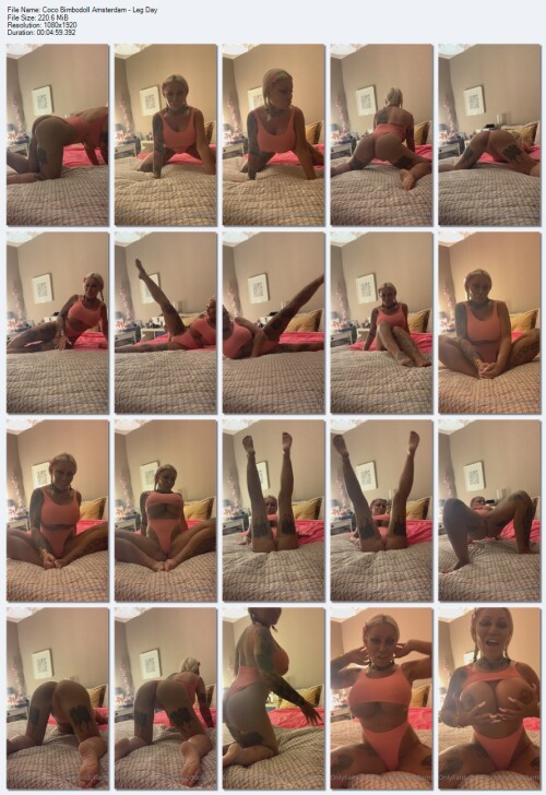 Coco Bimbodoll Amsterdam Leg Day2543911caed176a40