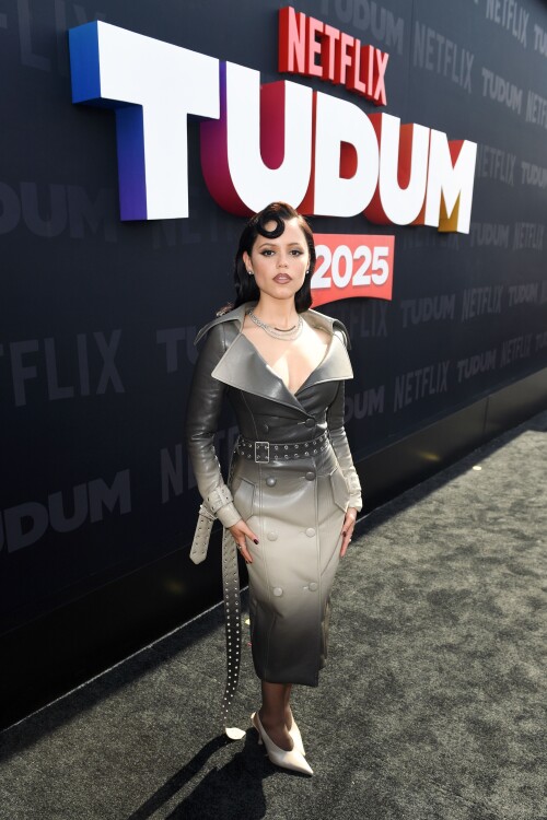 INGLEWOOD, CALIFORNIA - MAY 31: Jenna Ortega attends NETFLIX TUDUM 2025: THE LIVE EVENT at The Kia Forum on May 31, 2025 in Inglewood, California. (Photo by Unique Nicole/Getty Images for Netflix)