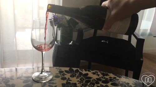 Dani Daniels Wine and Butt Plug