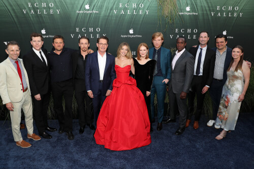 (L-R) Scott Greenberg (Exec Producer), Kevin J. Walsh (Producer), Michael Pearce (Director), Edmund 