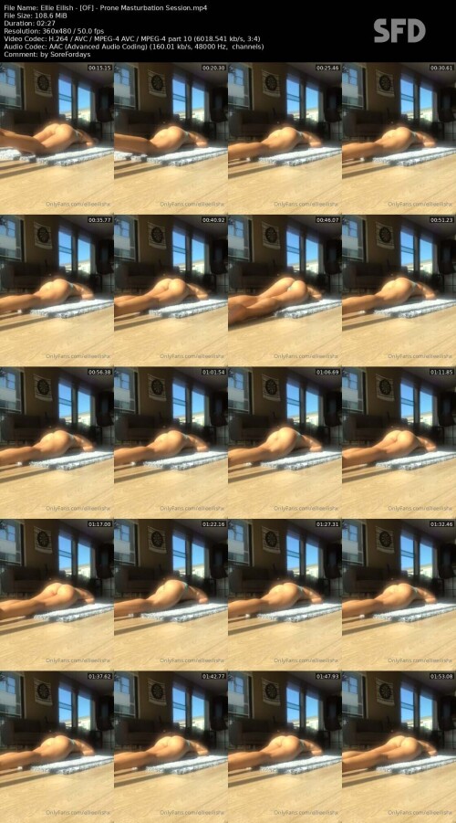 Ellie Eilish OF Prone Masturbation Session.mp4638cee7b5c3a6bd0