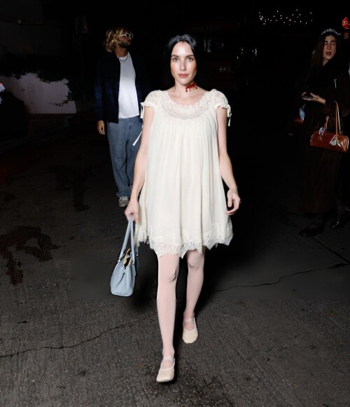 Emma Roberts attends Vas J. Morgan Halloween Partyb1eca690c2aeae79