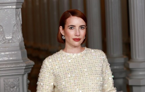 Emma Roberts attends the 2025 LACMA ArtFilm Gala 12daba4b73c32beedc