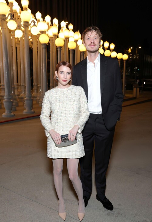 Emma Roberts attends the 2025 LACMA ArtFilm Gala 15d7e091039f9d98e4