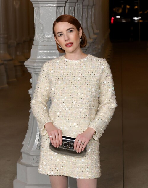 Emma Roberts attends the 2025 LACMA ArtFilm Gala 184532f3c8e57bc472