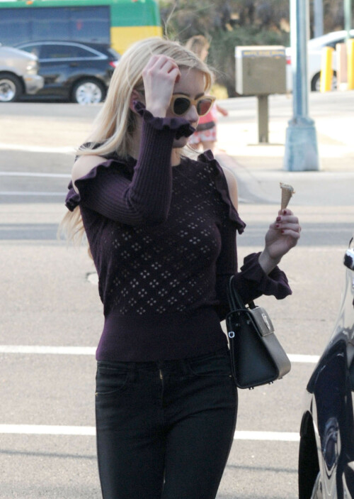 Emma Roberts is spotted out in Beverly Hills 18