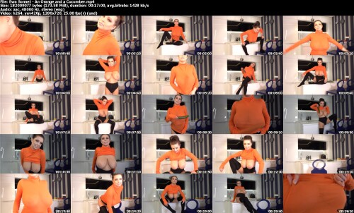 Ewa Sonnet An Orange and a Cucumber s