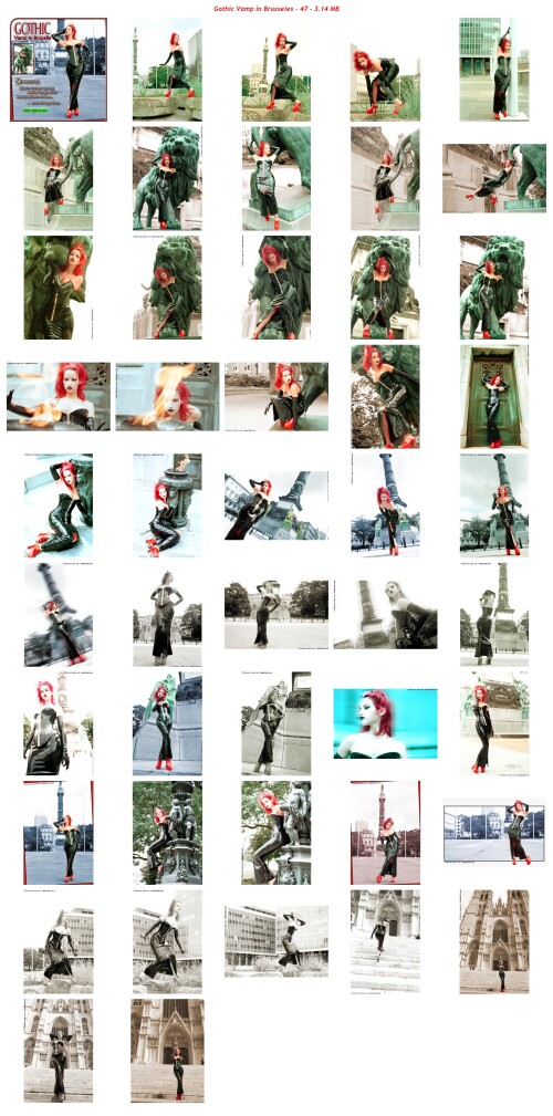 Gothic Vamp in Brusseles