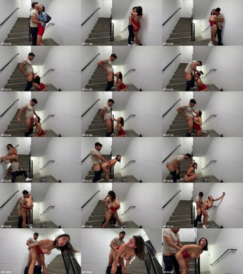 Hailey Rose Getting Fucked In Our Buildings Stairwell And Almost Caught tb0f60bcc8585049f9