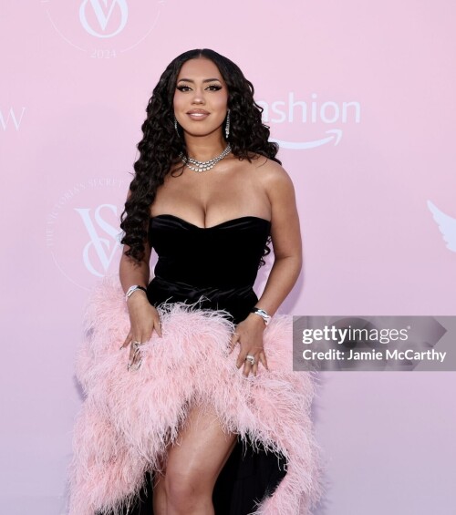 NEW YORK, NEW YORK - OCTOBER 15: Asia Monet Ray attends the Victoria's Secret Fashion Show 2024 on October 15, 2024 in New York City. (Photo by Jamie McCarthy/Getty Images for Victoria's Secret)