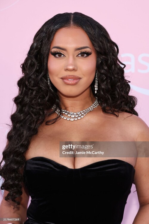 NEW YORK, NEW YORK - OCTOBER 15: Asia Monet Ray attends the Victoria's Secret Fashion Show 2024 on October 15, 2024 in New York City. (Photo by Jamie McCarthy/Getty Images for Victoria's Secret)