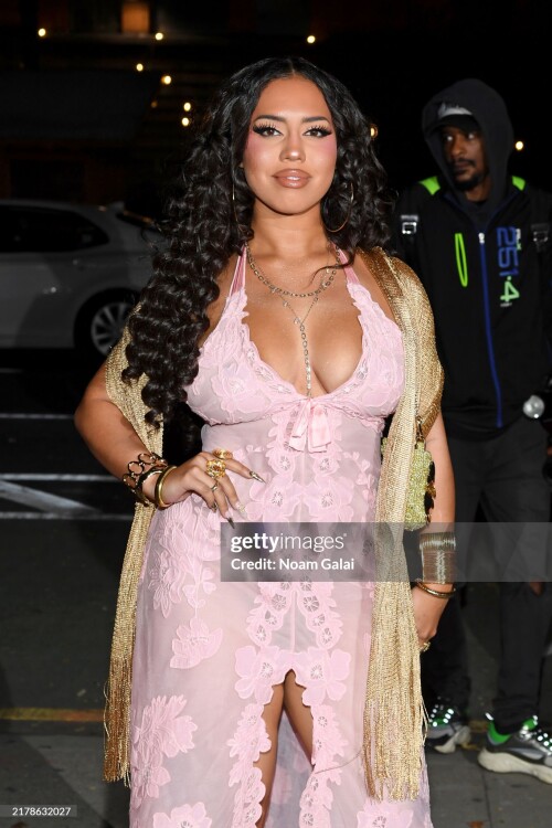 NEW YORK, NEW YORK - OCTOBER 15: Asia Monet attends the Victoria's Secret Fashion Show 2024 After Party at Crane Club Restaurant on October 15, 2024 in New York City. (Photo by Noam Galai/Getty Images for Victoria's Secret)