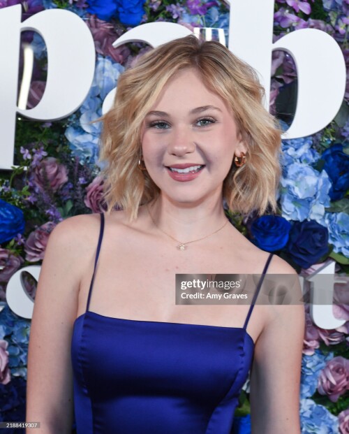CULVER CITY, CALIFORNIA - DECEMBER 3:  Lily Brooks O'Briant attends the Prime Video MGM Studios TikTok Culpables Watch Party on December 3, 2024 in Culver City, California. (Photo by Amy Graves/Getty Images for Amazon MGM Studio)