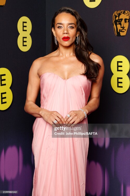 LONDON, ENGLAND - FEBRUARY 16: Hannah John-Kamen attends the EE BAFTA Film Awards 2025 at The Royal Festival Hall on February 16, 2025 in London, England. (Photo by John Phillips/BAFTA/Getty Images for BAFTA)