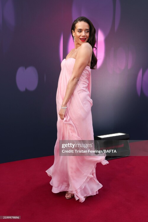 LONDON, ENGLAND - FEBRUARY 16: Hannah John-Kamen attends the EE BAFTA Film Awards 2025 at The Royal Festival Hall on February 16, 2025 in London, England. (Photo by Tristan Fewings/BAFTA/Getty Images for BAFTA)