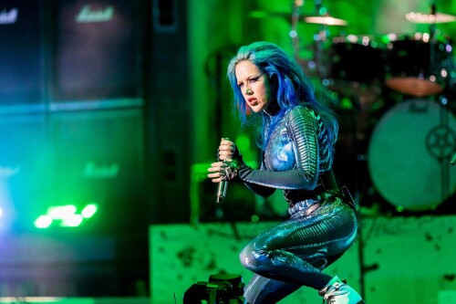 Arch Enemy during Alpen Flair at Ex-Nato Areal, Natz-Schabs, Bozen - Sdtirol, Italien on 2023-06-24, Photo: Sven Mandel