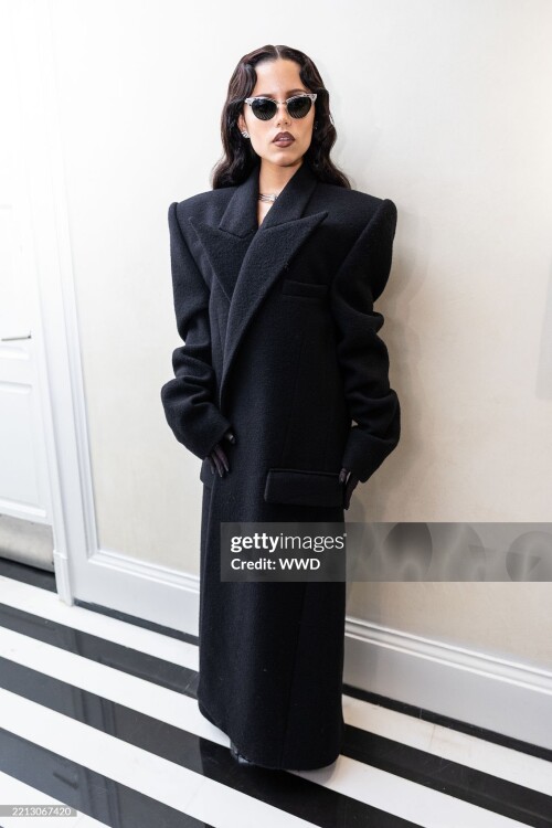 Jenna Ortega at The Mark Hotel before the 2025 Met Gala: "Superfine: Tailoring Black Style" held at the Metropolitan Museum of Art on May 5, 2025 in New York, New York. (Photo by Masato Onada/WWD via Getty Images)