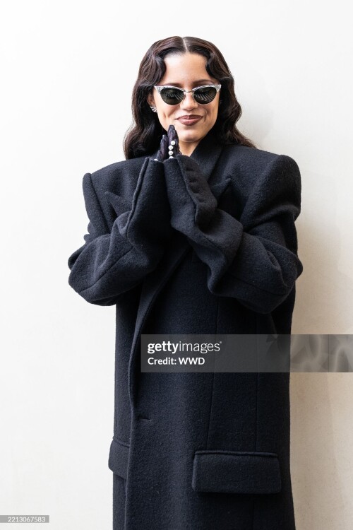 Jenna Ortega at The Mark Hotel before the 2025 Met Gala: "Superfine: Tailoring Black Style" held at the Metropolitan Museum of Art on May 5, 2025 in New York, New York. (Photo by Masato Onada/WWD via Getty Images)