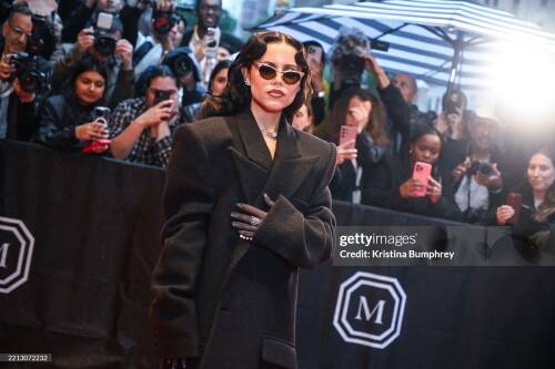 Jenna Ortega at The Mark Hotel before the 2025 Met Gala: "Superfine: Tailoring Black Style" held at the Metropolitan Museum of Art on May 5, 2025 in New York, New York. (Photo by Kristina Bumphrey/WWD via Getty Images)