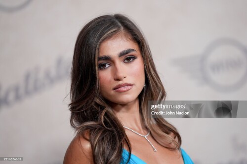 Rayna Vallandingham at the Sports Illustrated Swimsuit Issue launch party held at the Hard Rock Times Square on May 15, 2025 in New York, New York. (Photo by John Nacion/Variety via Getty Images)