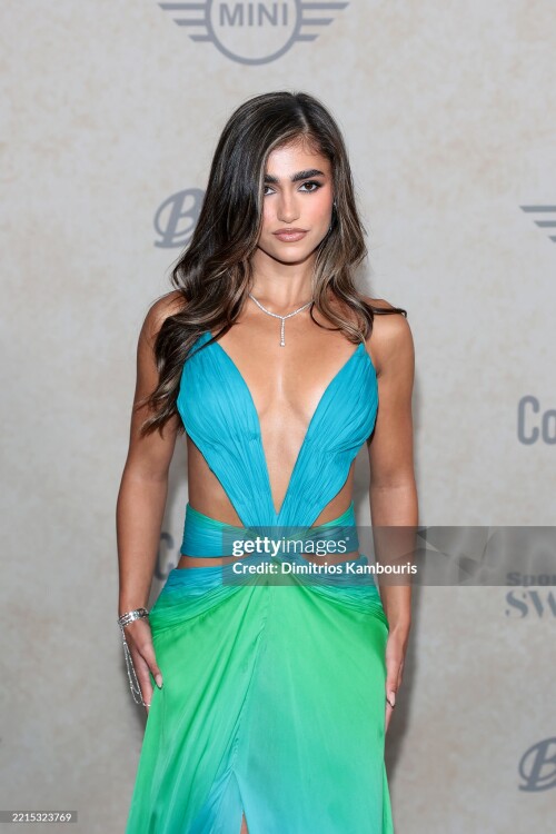 NEW YORK, NEW YORK - MAY 15: Rayna Vallandingham attends the launch of the 2025 Issue of Sports Illustrated Swimsuit at Hard Rock Hotel New York on May 15, 2025 in New York City.  (Photo by Dimitrios Kambouris/Getty Images for Sports Illustrated Swimsuit)