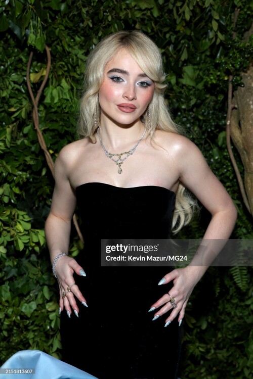 NEW YORK, NEW YORK - MAY 06: Sabrina Carpenter attends The 2024 Met Gala Celebrating "Sleeping Beauties: Reawakening Fashion" at The Metropolitan Museum of Art on May 06, 2024 in New York City.  (Photo by Kevin Mazur/MG24/Getty Images for The Met Museum/Vogue)