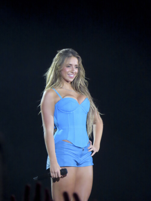 EXCLUSIVE: Tate McRae performs during her the 'Think Later' World Tour in Sydney, Australia.Pictured: Ref: BLU_S8044260 131124 EXCLUSIVEPicture by: Media-Mode / SplashNews.comSplash News and PicturesUSA: 310-525-5808 UK: 020 8126 1009eamteam@shutterstock.comWorld Rights, No New Zealand Rights, No Australia Rights