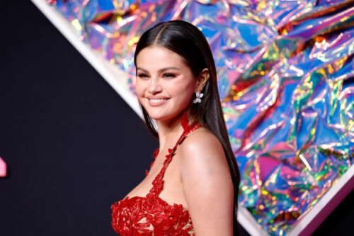 NEWARK, NEW JERSEY - SEPTEMBER 12: Selena Gomez attends the 2023 MTV Video Music Awards at Prudential Center on September 12, 2023 in Newark, New Jersey. (Photo by Jason Kempin/Getty Images for MTV)