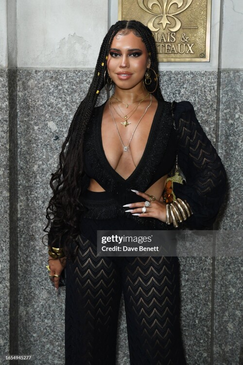 NEW YORK, NEW YORK - SEPTEMBER 09: Asia Monet Ray attends the PatBo SS24 front row during New York Fashion Week September 2023 at on September 9, 2023 in New York City. (Photo by Jed Cullen/Dave Benett/Getty Images)