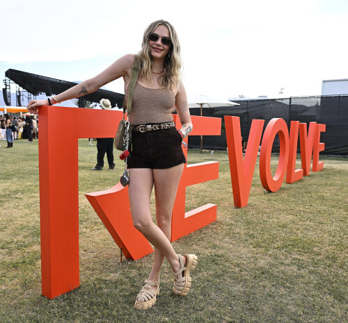 Mandatory Credit: Photo by Fernando Allende/Broadimage/Shutterstock (15249825eq)Cara Delevingne8th Annual Revolve Festival 2025, Palm Springs, California, USA - 12 Apr 2025