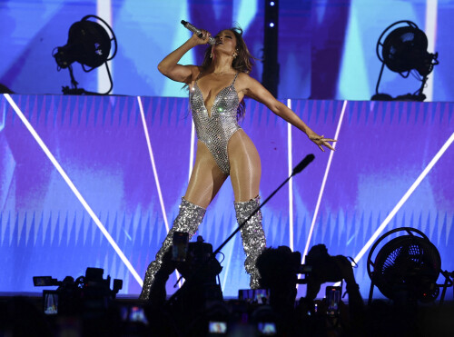 Singer Jennifer Lopez performs during her concert at Istanbul, Turkey, on August 5, 2025. Photo by Baris Acarli/Depo Photos/ABACAPRESS.COM