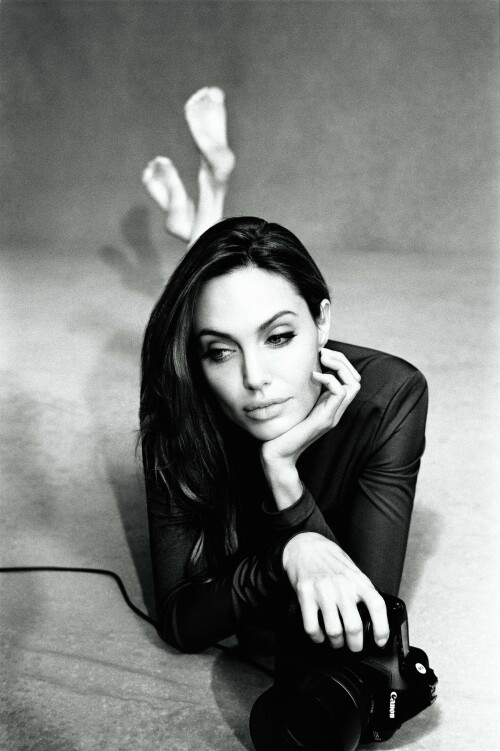 KUGELSCHREIBER Angelina Jolie Alexei Hay Marie Claire 6