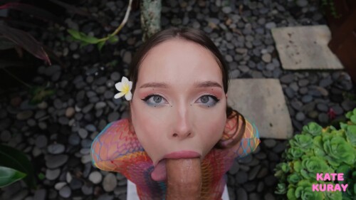 Katekuray Beautiful And Gentle Blowjob 4k1