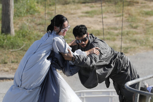 Katy Perry Performs aerial acrobatics for her new music video in Barcelona 07 19 2024 6 2e6e0e827201