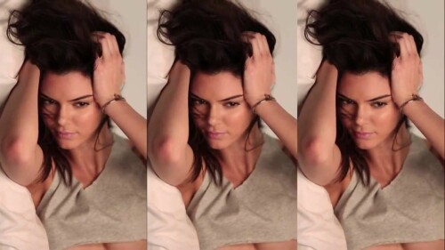 Kendall Jenner GQ 2015 Behind the Scenes 09