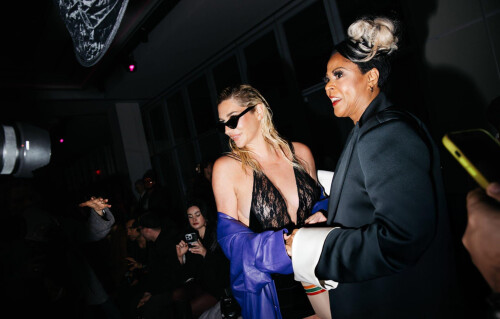 Kesha at the Christian Cowan Fall RTW 2025 1233e3e775c5dfc34d