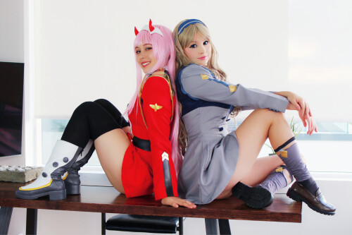 Kokoro x Zero Two by Hidori Rose and Virtual Geisha 27f13b87404005701f