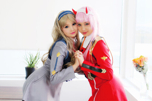 Kokoro x Zero Two by Hidori Rose and Virtual Geisha 33862bdeafede821d1