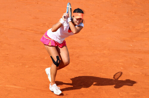LA JOUEUSE CHINOISE NA LI (GAGNANTE) - QUATORZIEME JOURNEE DES INTERNATIONAUX DE FRANCE DE TENNIS DE ROLAND GARROS 2011 - FINALE DAMETENNIS FRENCH OPEN 2011 AT ROLAND GARROS - WOMEN'S FINALE